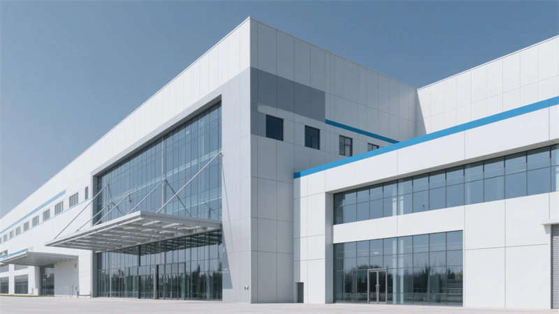 科技融合，生態(tài)智能，合肥半導(dǎo)體廠(chǎng)房裝修設(shè)計(jì)效果圖
