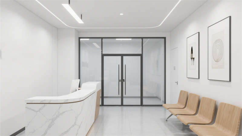 合肥醫(yī)院設(shè)計(jì)：口腔診療空間方案，簡(jiǎn)約化專(zhuān)業(yè)氛圍